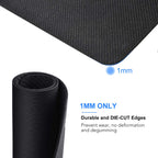 cimetech Mouse Mat, Gaming Mouse Pad, Ultra Thin Portable Mousepad, Black