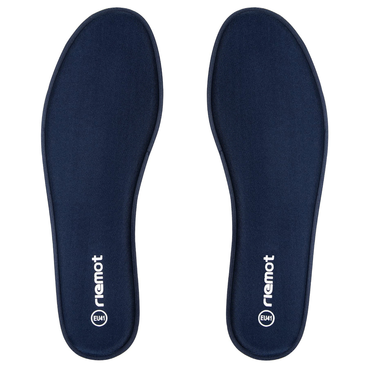 riemot Memory Foam Insoles for Men and Women - Replacement Shoe Inserts Comfort Cushioning for Sports Shoes, Trainers, Sneakers, Work Boots and Walking Shoes, Black with Yellow Base, UK8 / EU42