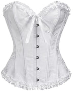 SZIVYSHI Halloween Overbust Corset Top