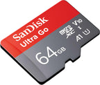 SanDisk 128GB Ultra microSDXC card + SD adapter, Memory card Full HD, up to 140 MB/s, For smartphones and Tablets, with A1 App Performance, UHS-I, Class 10, U1
