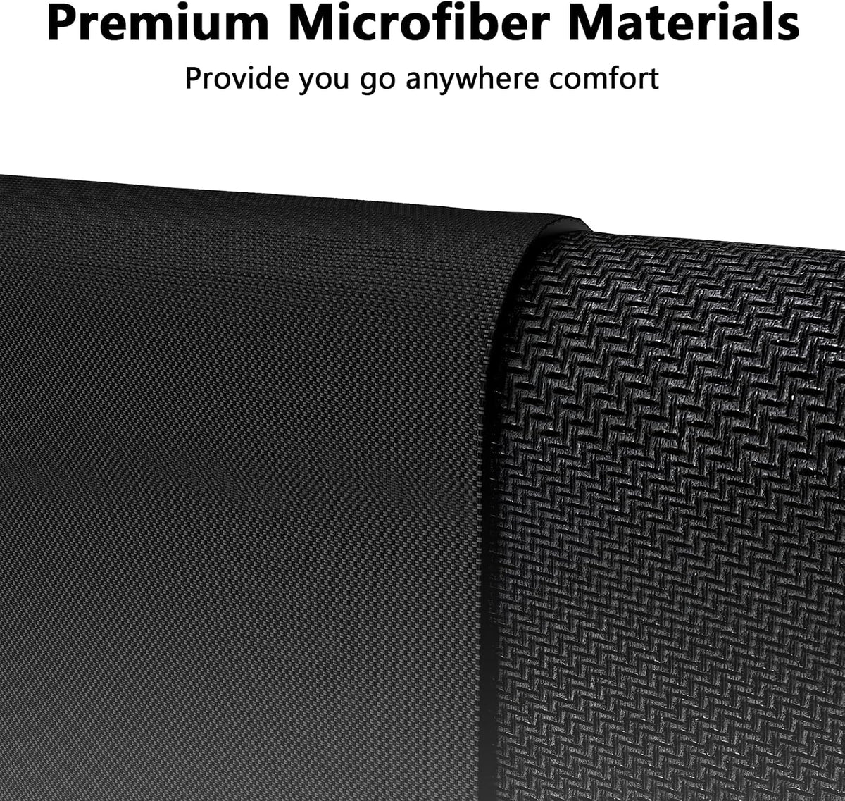 cimetech Mouse Mat, Gaming Mouse Pad, Ultra Thin Portable Mousepad, Black