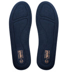 riemot Memory Foam Insoles for Men and Women - Replacement Shoe Inserts Comfort Cushioning for Sports Shoes, Trainers, Sneakers, Work Boots and Walking Shoes, Black with Yellow Base, UK8 / EU42