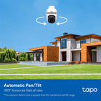 Tapo C530WS 3K 5MP Pan/Tilt Outdoor Security Camera CCTV Camera