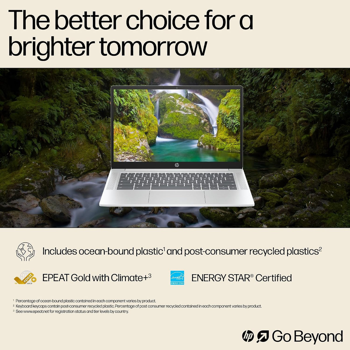 HP Chromebook 14" | Intel N100 Processor | 4GB RAM | 128GB UFS