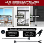 AceMining Door Security Bar, Patio Door Lock, 20-50 in