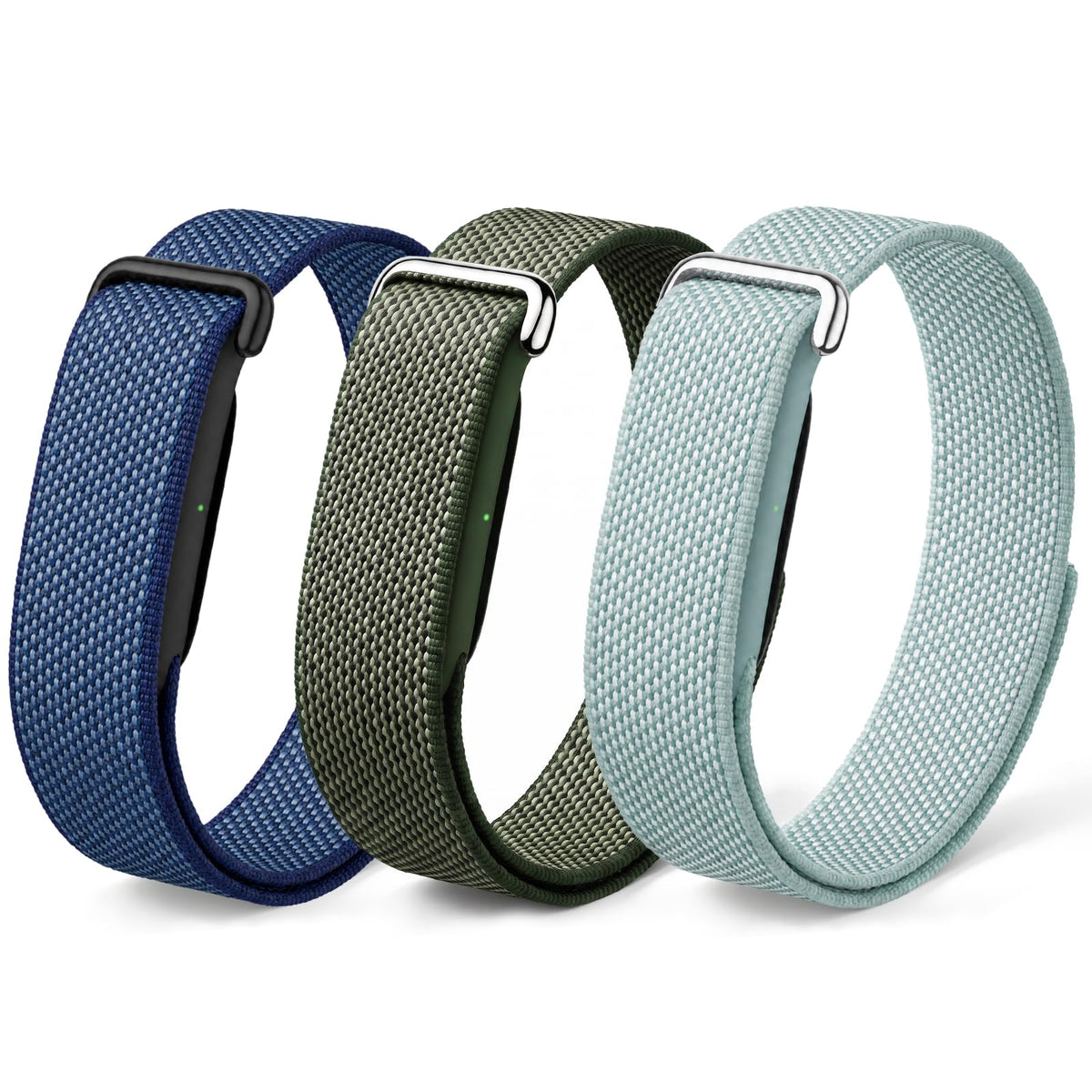 Compatible with Google Fitbit Air Strap Nylon Loop Sport Replacement Band
