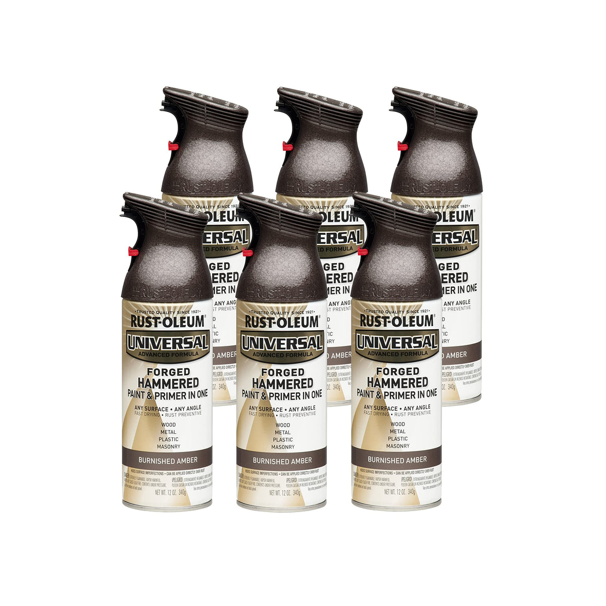 Rust-Oleum Universal All Surface Metallic Spray Paint, Aged Copper