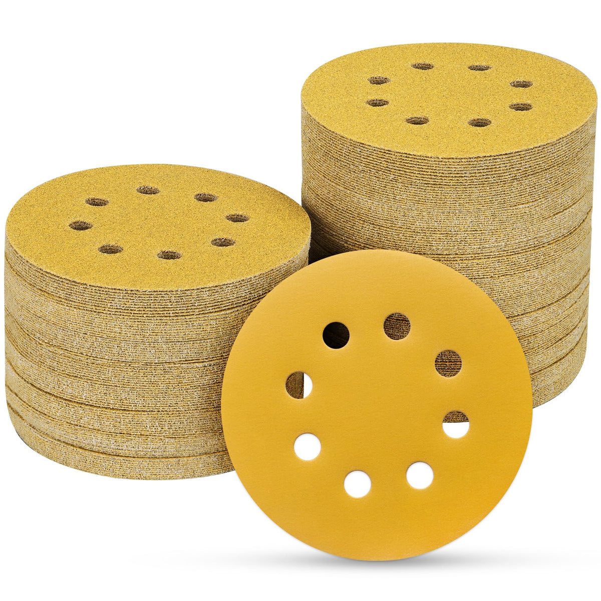 165 PCS 5 Inch Sanding Discs Random Orbital Sander Sandpaper