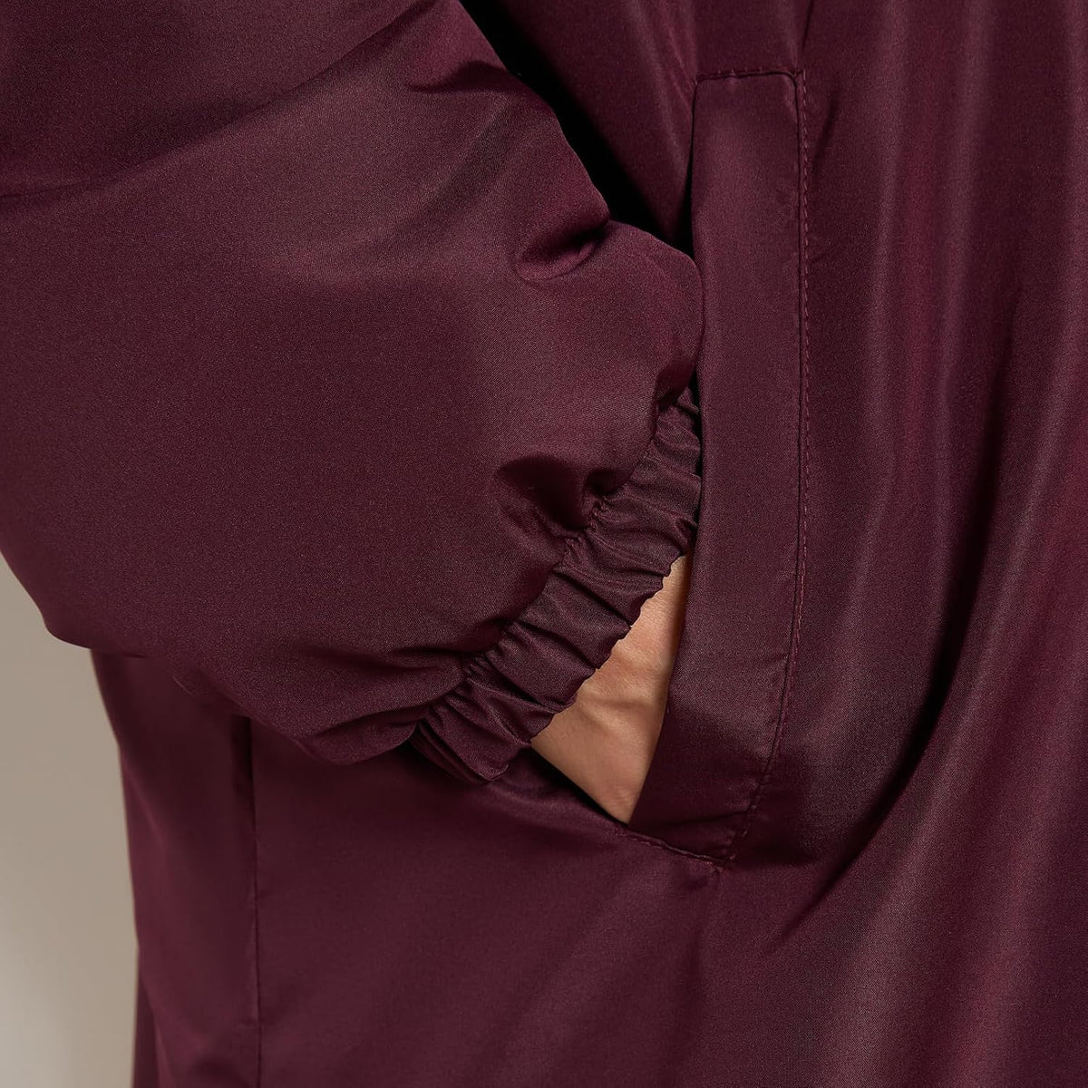OHS Adults Drying Robe, Gifts for Women Outdoor Water-Resistant Changing Robe Womens Jacket Comfy Sherpa Privacy Robes for Women Men, Stay Dry Swimming Camping Drying Robes - S/M, L/XL
