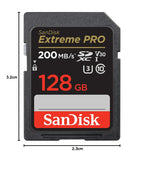 SanDisk 1TB Extreme PRO SDXC card, SD Card, V60 Memory card, 6K & 4K UHD, up to 280 MB/s, Shock, Temperature, Water and X-Ray Proof, RescuePro Deluxe data recovery software, UHS-II, Class 10, U3