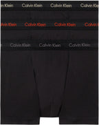 Calvin Klein Men’s 3 Pack Trunks with Logo Waistband