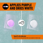 Gorilla Smooth Finish Wall Filler, 473ml – Applies Purple & Dries White | Repairs Small and Large Holes in Walls & Ceiling, Smooth Finish, Won’t Shrink or Crack, Fills any Depth| Indoor & Outdoor Use