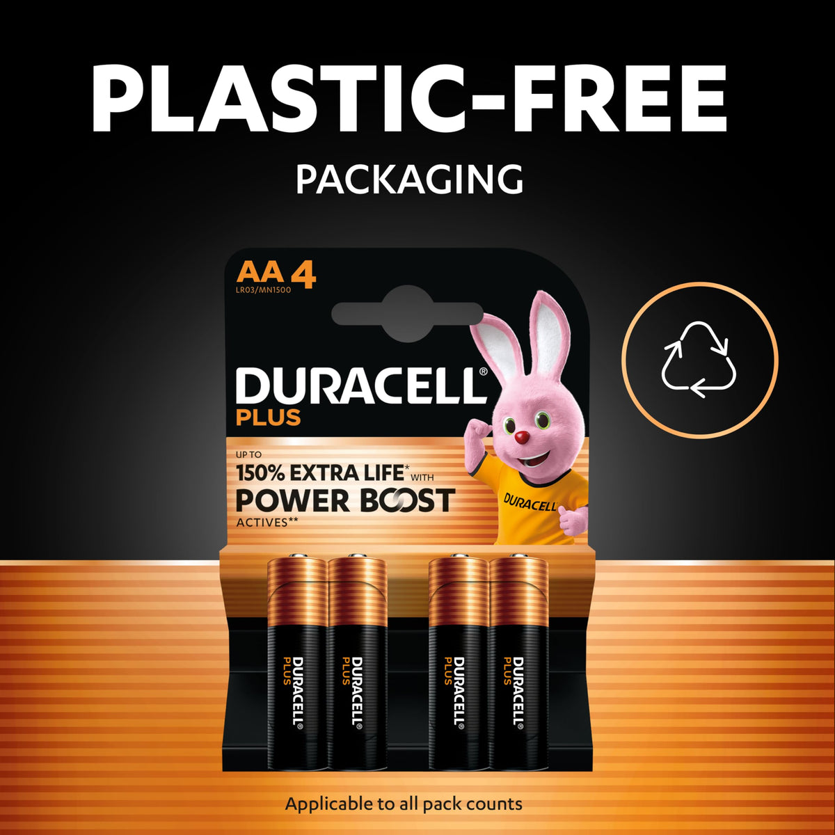 DURACELL Plus AAA Alkaline Batteries (30 Pack) 1.5V, LR03