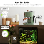 BN-LINK U47 Indoor Mini 24-Hour Mechanical Outlet Timer, 3-Prong, 2-Pack
