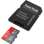 SanDisk 128GB Ultra microSDXC card + SD adapter, Memory card Full HD, up to 140 MB/s, For smartphones and Tablets, with A1 App Performance, UHS-I, Class 10, U1