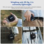 WUBEN G5 Rechargeable EDC Flashlight, Mini Flat Bright Small Flashlight