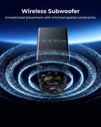ULTIMEA 2.1ch Soundbar All-in-one, Built-in Subwoofer for TV