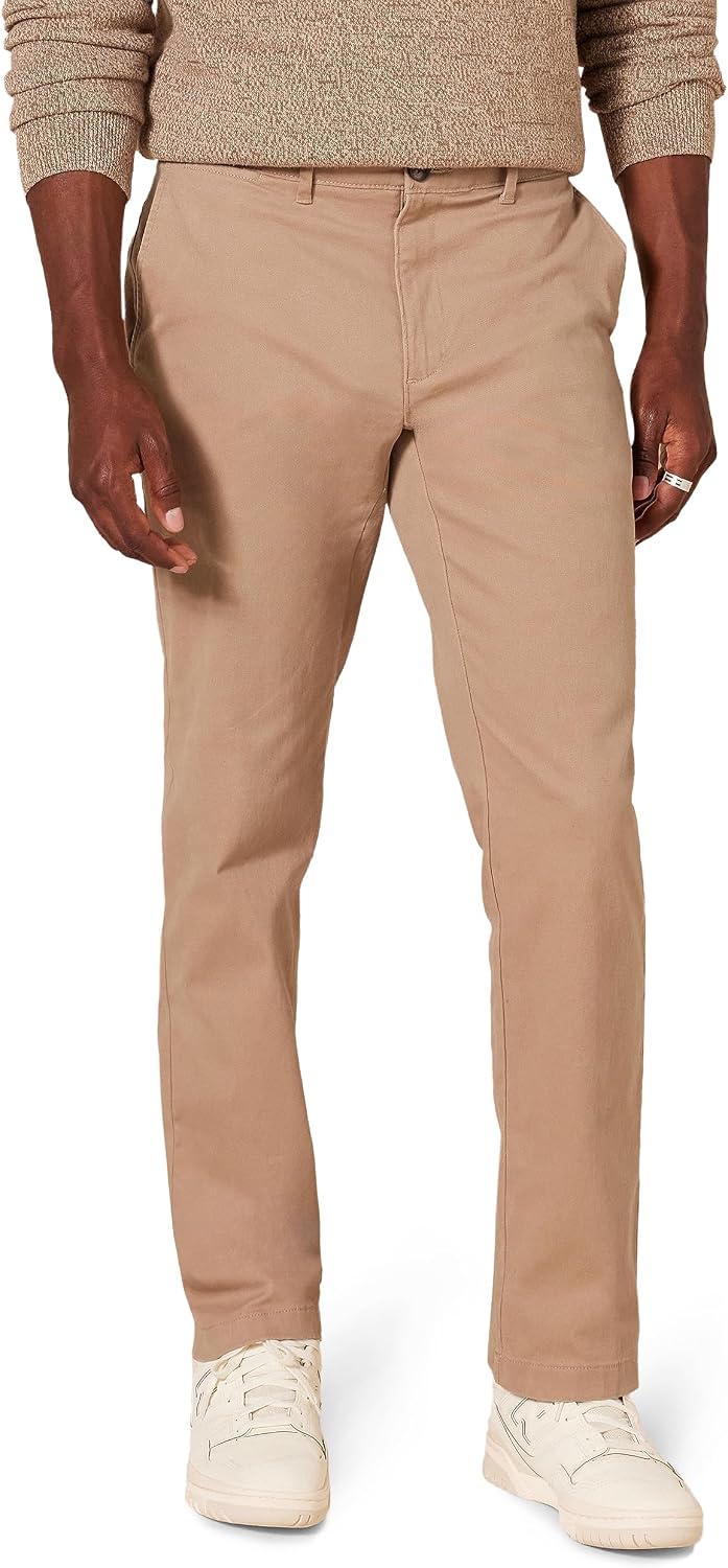 Amazon Essentials Men's Slim-Fit Casual Stretch Chino Trouser
