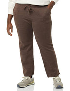 Amazon Essentials Women's Straight Leg Sweatpants with Drawstring for Women, Fleece