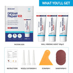 Drywall Repair Kit, 2-Pack Wall Mending Agent, Wall Spackle with Tools