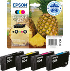 Epson 604 Pineapple, Genuine Multipack, 4-colours Ink Cartridges