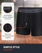 FM London 7-Pack Mens Boxers, Cotton Rich, Soft & Stretchy Mens Underwear