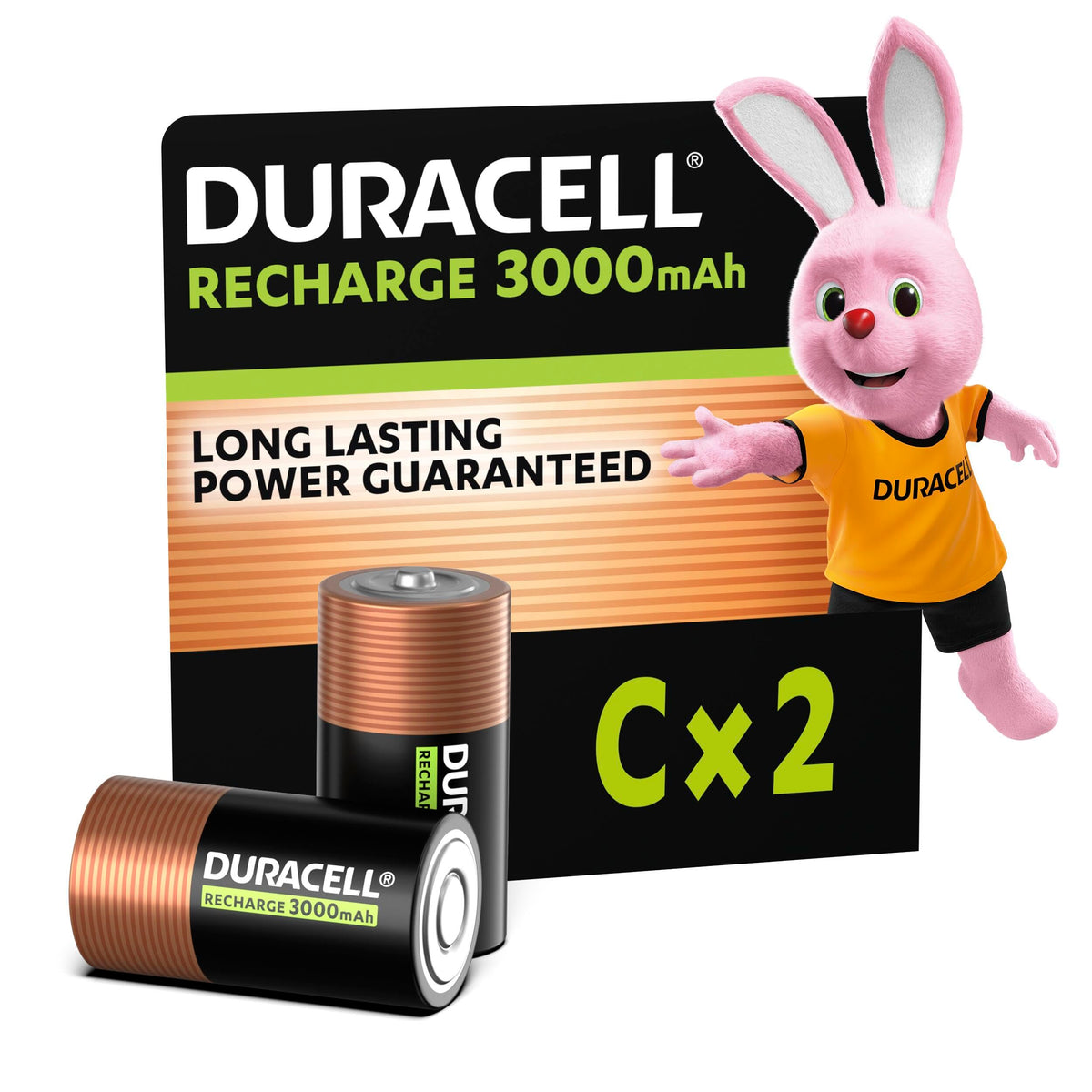 DURACELL AA Rechargeable Batteries (4 Pack) 1.2V, 2500 mAh NiMH