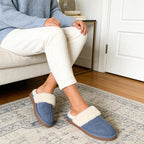 Litfun Women's Fluffy Memory Foam Slippers House Shoes Indoor