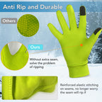 Unigear Running Gloves, Touch Screen Anti-slip Lightweight Gloves Liners for Cycling Biking Sporting Driving for Men Women