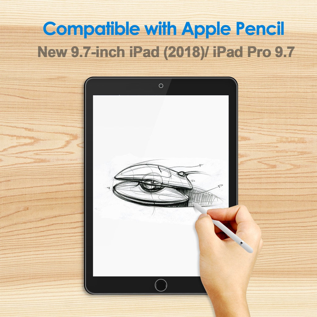 JETech Screen Protector for iPad Air 11" M4/M3/M2, 2-Pack