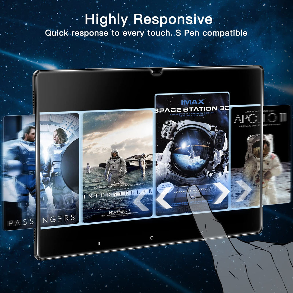 JETech Screen Protector for Samsung Galaxy Tab S6 Lite 10.4", 2-Pack