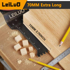 LEILUO 32Pcs Oscillating Tool Blades Wood Metal Multitool Blades Set