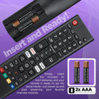 LG TV Remote Control Replacement | 2 AAA Batteries Included - L G Smart TV Remote for All LG LCD LED HDTV UHD 3D 4K Models | AKB75095308 AKB75095307 AKB7415324 Remote Control for L G Smart TVs Remte