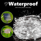 Joomer Solar Fairy Lights, 2-Pack Total 80FT 240LED Lights, Warm White