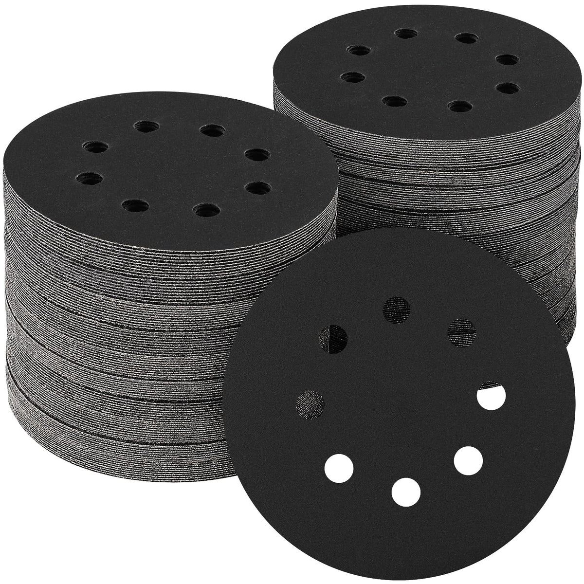 165 PCS 5 Inch Sanding Discs Random Orbital Sander Sandpaper