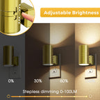 L LOHAS LED Night Light Plug in, Night Lights Plug into Wall, Soft White