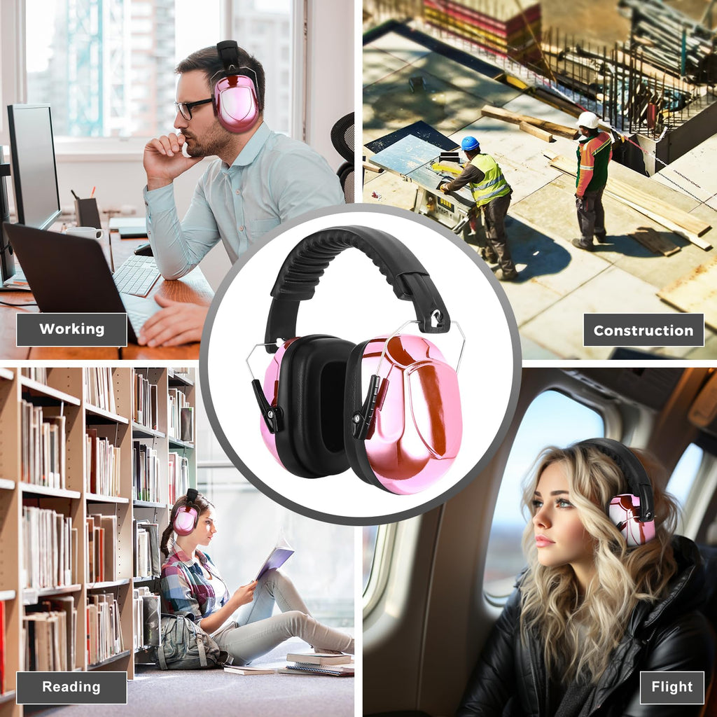 ProCase Hearing Protection Ear Muffs SNR 33dB, Noise Cancelling Headphones