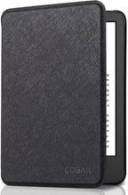 CoBak Case for 6" Kindle 11th Generation 2024 and 2022, Premium PU Leather Smart Cover with Auto Sleep/Wake for Kindle, Black