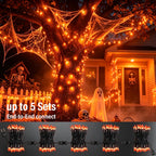 TW SHINE Warm White Christmas Lights Outdoor, 20FT 100 Count Incandescent Christmas Light Indoor, Waterproof Christmas Tree String Lights for Xmas Decorations