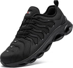 LARNMERN Steel Toe Cap Trainers Men Women Safety Trainers Safety Work Shoe