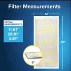Filtrete 20x25x1 Air Filter, MERV 5, MPR 300, 6 HVAC Filters