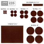Felt Furniture Pads X-PROTECTOR 133 PCS Premium Furniture Pads - Felt Pads