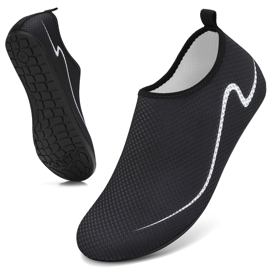 Water Shoes for Women Men Quick-Dry Beach Swim Socks with Non-Slip Sole