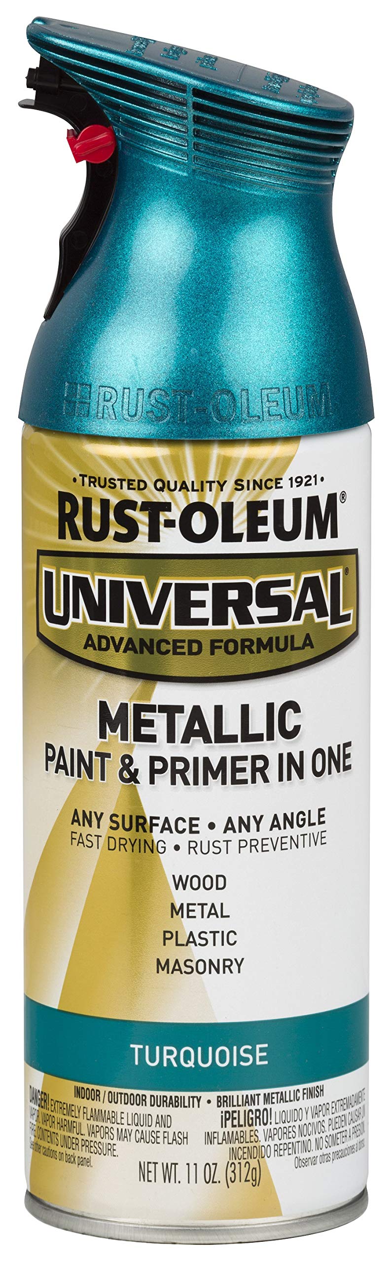 Rust-Oleum Universal All Surface Metallic Spray Paint, Aged Copper