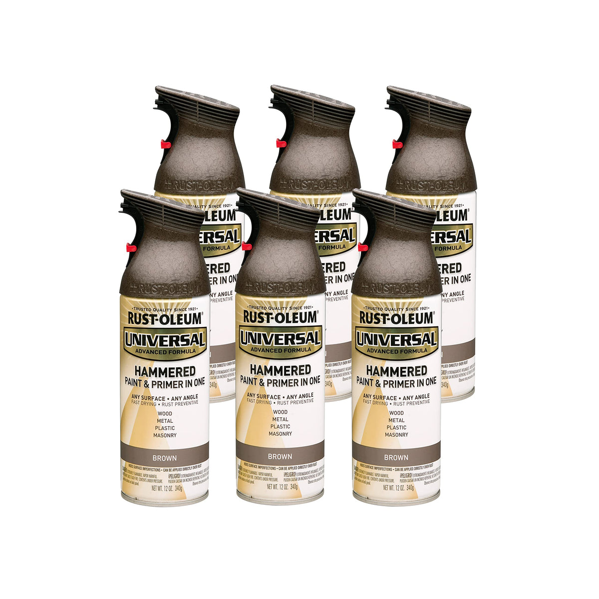 Rust-Oleum Universal All Surface Metallic Spray Paint, Aged Copper