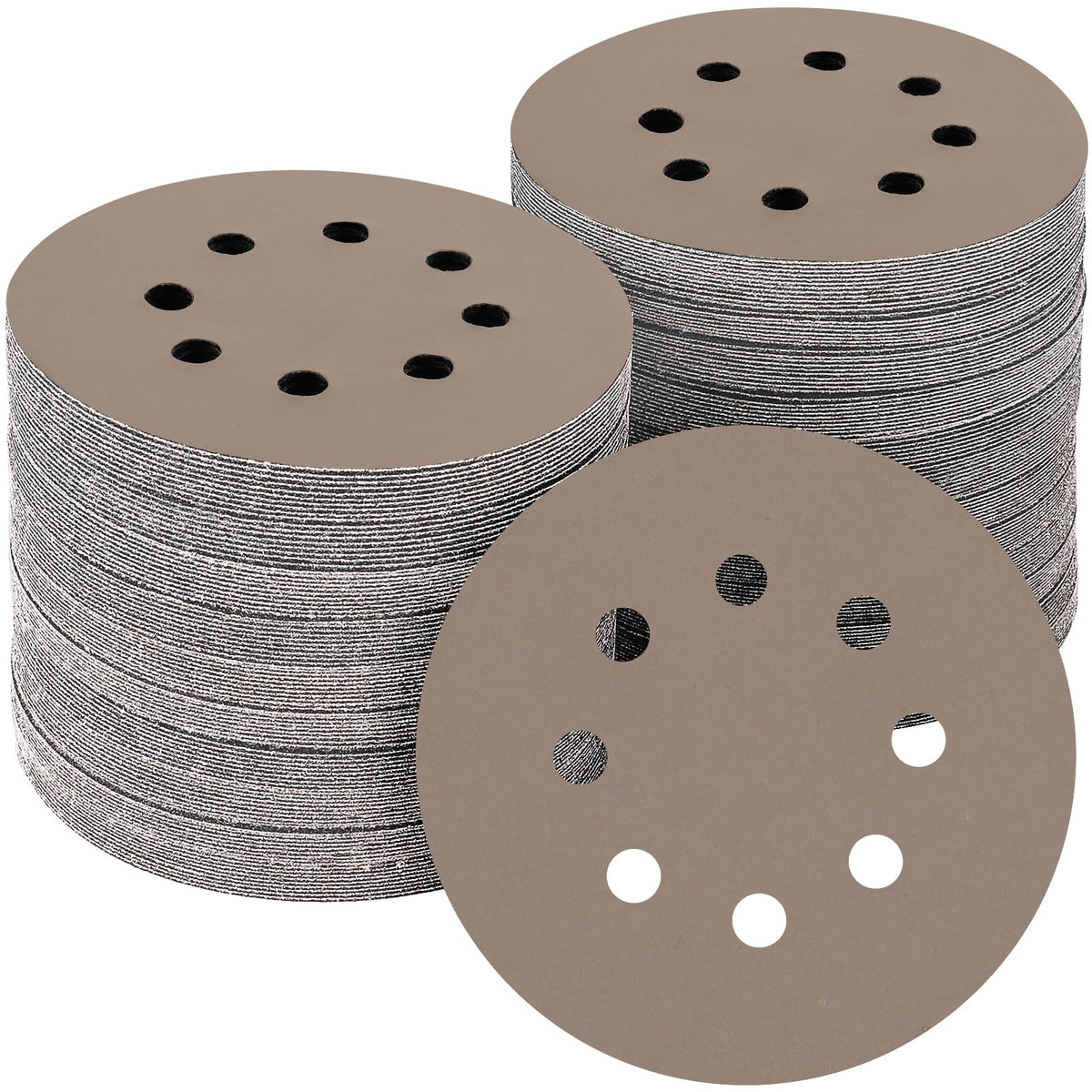 165 PCS 5 Inch Sanding Discs Random Orbital Sander Sandpaper