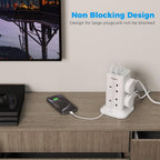 TESSAN Tower Extension Lead 5M with USB C Slots