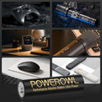 POWEROWL AAA (LR03) Batteries 12 Pack - Alkaline 1.5v - High-Capacity Long Lasting Double A Battery, 10-Year Shelf Life