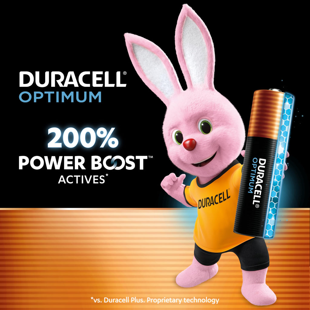 DURACELL Optimum AAA Alkaline Batteries (12 Pack) 1.5V, LR03