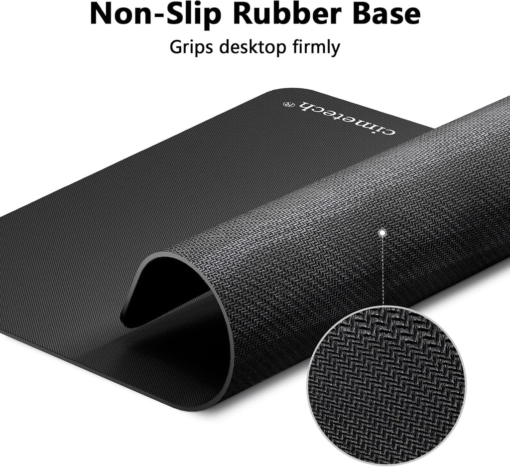 cimetech Mouse Mat, Gaming Mouse Pad, Ultra Thin Portable Mousepad, Black